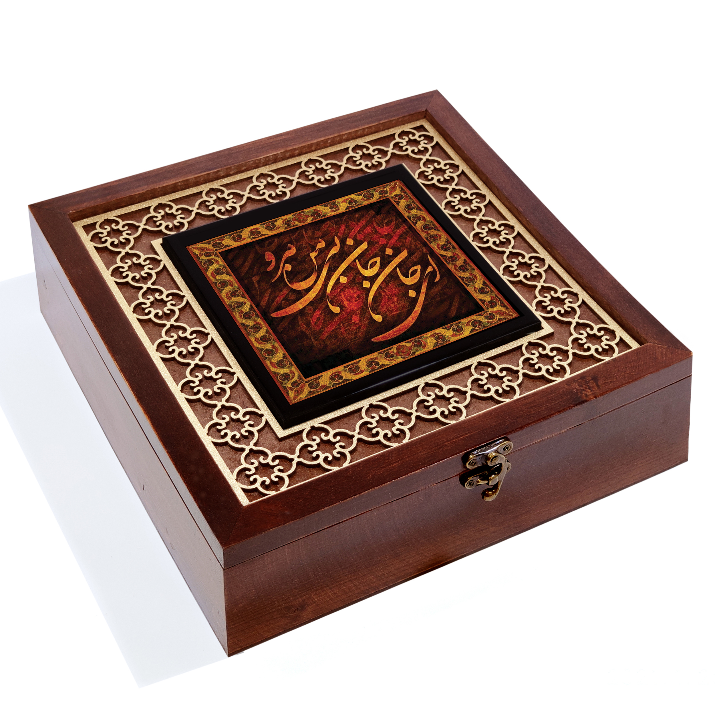 جعبه هدیه چوبی مدل J1-4-12