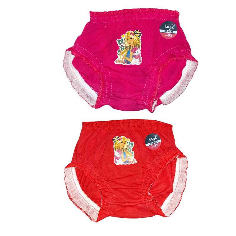 شورت دخترانه غوغا مدل نیم پا کد OOid-0189 مجموعه 2 عددی