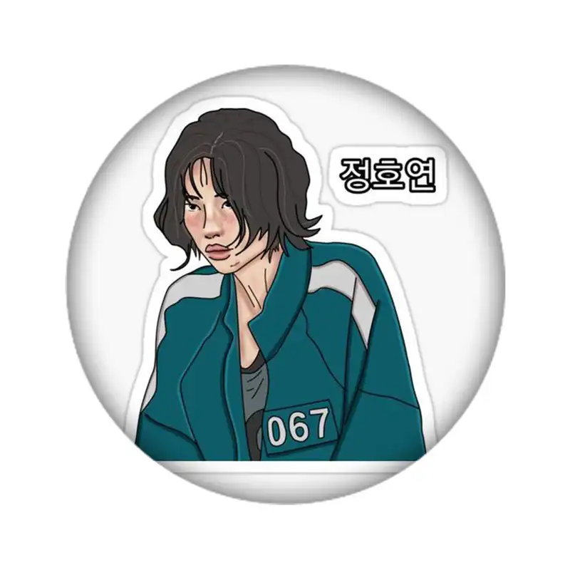 آینه جیبی مدل Squid game کد 2216