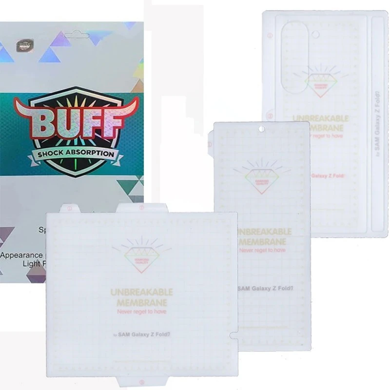 محافظ صفحه نمایش بوف مدل Hydrogel مناسب برای گوشی موبایل سامسونگ Galaxy Z Fold 7 به همراه محافظ پشت گوشی