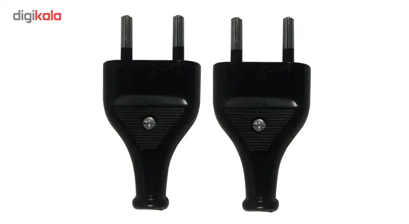 دوشاخه برق الکترو فراز کد Black بسته 2 عددی