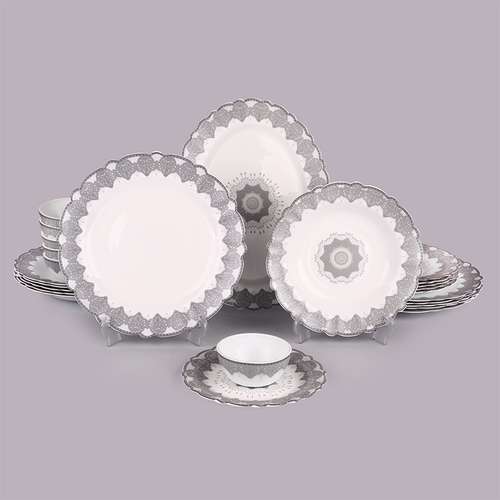 سرویس غذاخوری 25 پارچه 6 نفر آیروپال مدل کایرا 