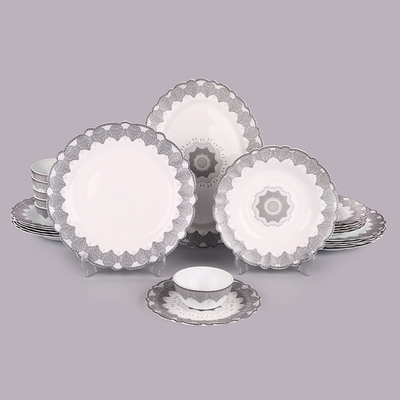 سرویس غذاخوری 25 پارچه 6 نفر آیروپال مدل کایرا