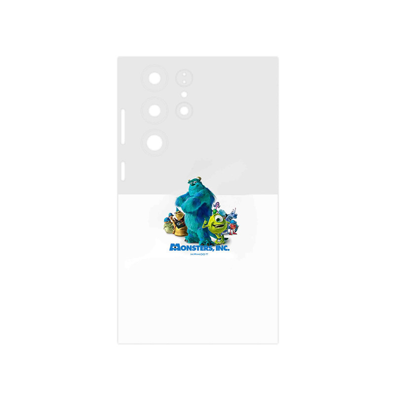 برچسب پوششی ماهوت مدل Monsters Inc مناسب برای گوشی موبایل سامسونگ Galaxy S23 Ultra