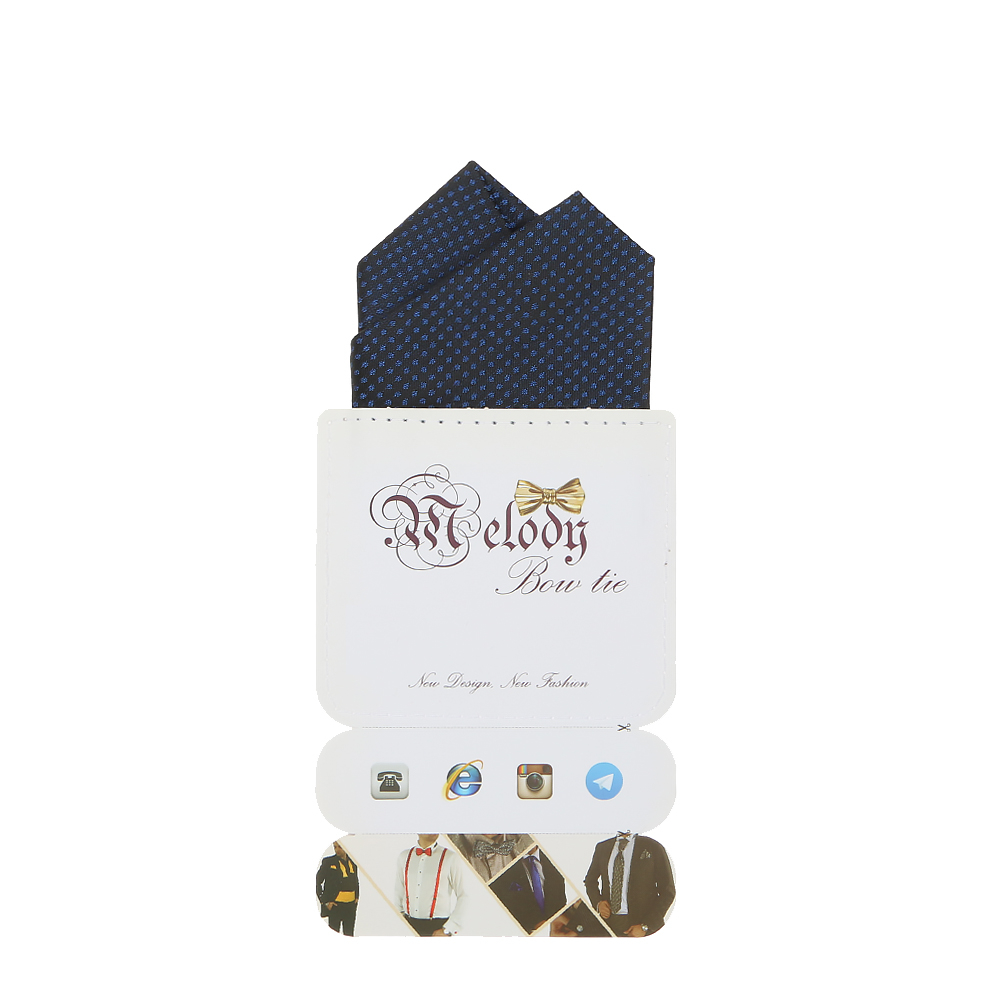 دستمال جیب مردانه ملودی مدل PS5108MSGbl