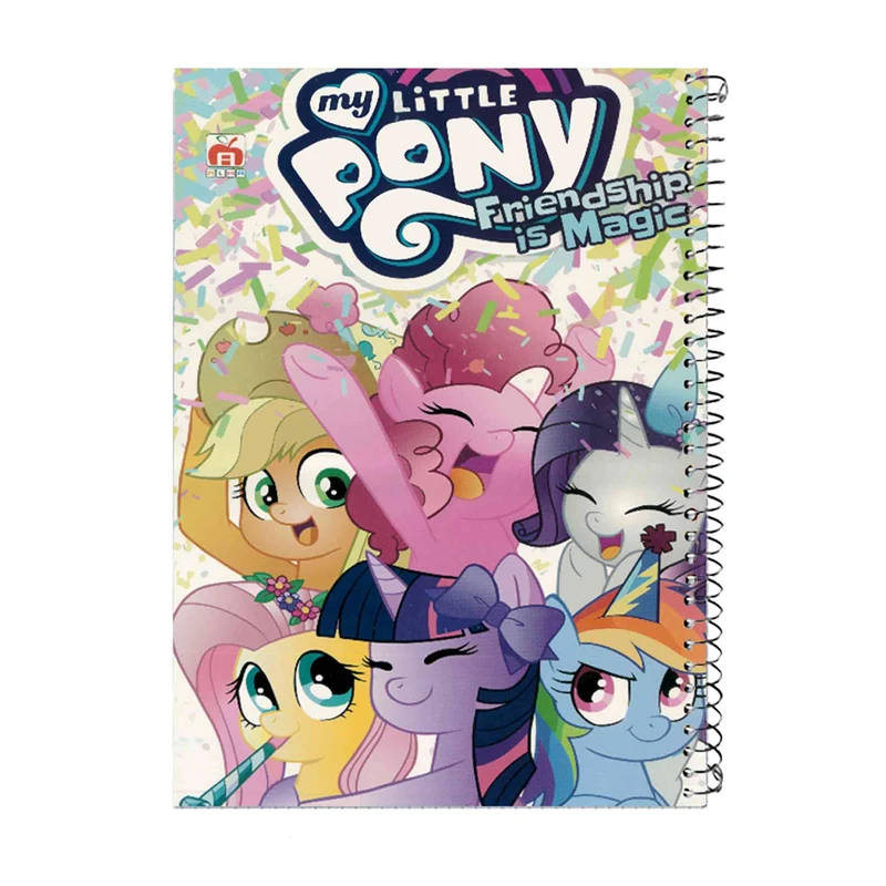 دفتر نقاشی 40 برگ آلما طرح کارتونی مدل PONY کد 7471