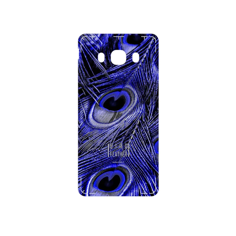برچسب پوششی ماهوت مدل Purple Feather مناسب برای گوشی موبایل سامسونگ Galaxy J5 2016