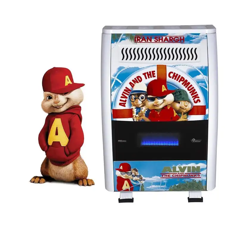 بخاری گازی ایران شرق مدل 7500 کودک طرح آلوین