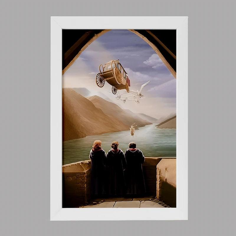 تابلو خندالو مدل هری پاتر (Harry Potter) کد F4451