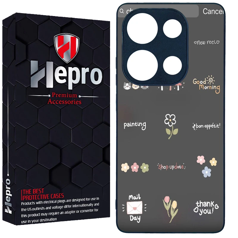 کاور هپرو طرح فانتزی مدل TPU مناسب برای گوشی موبایل شیائومی Poco M6 Pro 4G