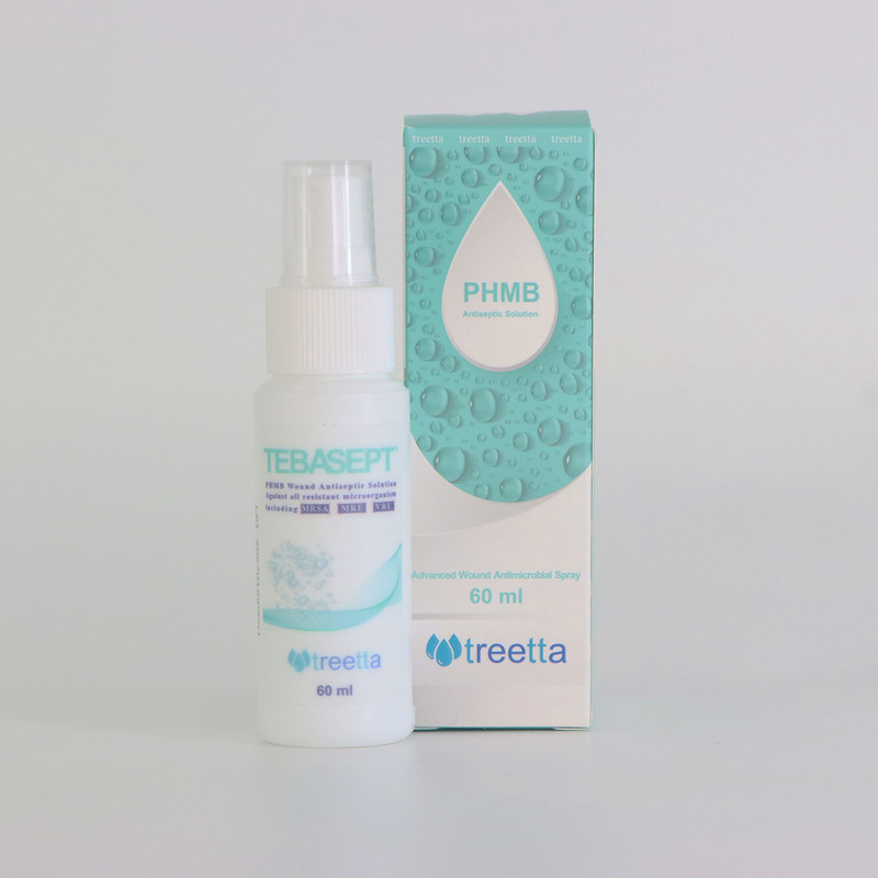اسپری ضدباکتری زخم تریتا مدل طباسپت حجم 60 میلی لیتر