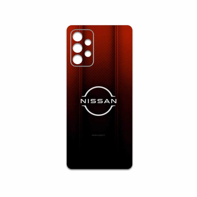 برچسب پوششی ماهوت مدل Nissan-Logo مناسب برای گوشی موبایل سامسونگ Galaxy A72