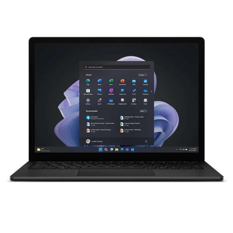 لپ تاپ 13.5 اینچی مایکروسافت مدل Surface Laptop 5-i5 1235U-16GB LPDDR5X-256GB SSD-Touch