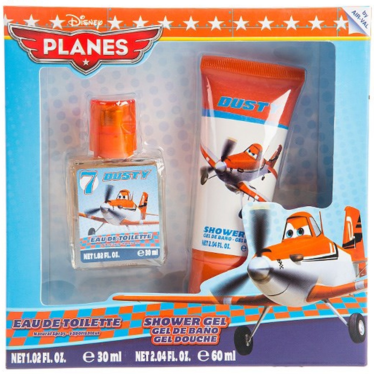 ست ادو تویلت کودک ایر وال Planes Miniatures حجم 30ml