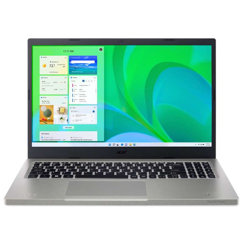 لپ تاپ 15.6 اینچی ایسر مدل Aspire Vero AV15-51-55ZQ-i5 1155G7 8GB 1SSD لپ تاپ 15.6 اینچی ایسر مدل Aspire Vero AV15-51-55ZQ-i5 1155G7 8GB 1SSD