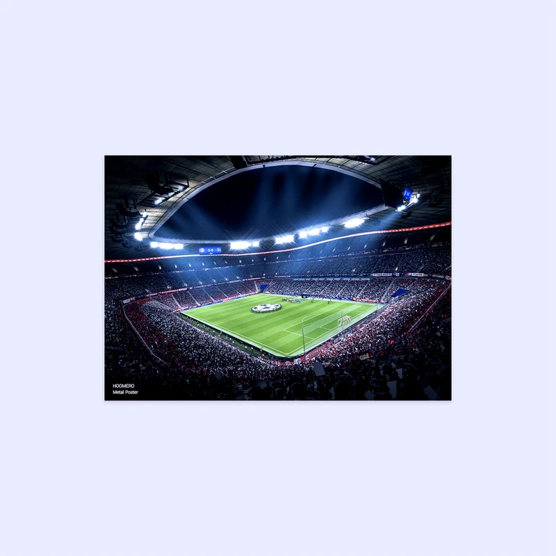 پوستر هومرو مدل فلزی طرح  فوتبالی فیفا کد PS434