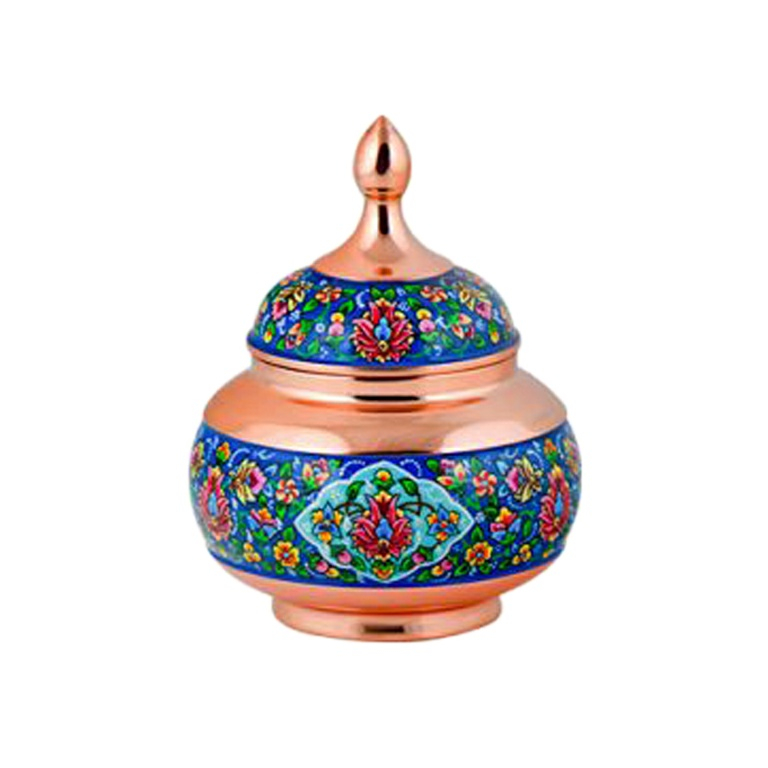 قندان مسی هنرلوکس طرح نقاشی مدل PGH20