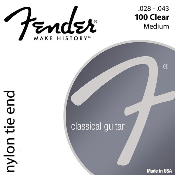 سیم گیتار کلاسیک فندر مدل 100Clear 0730100400