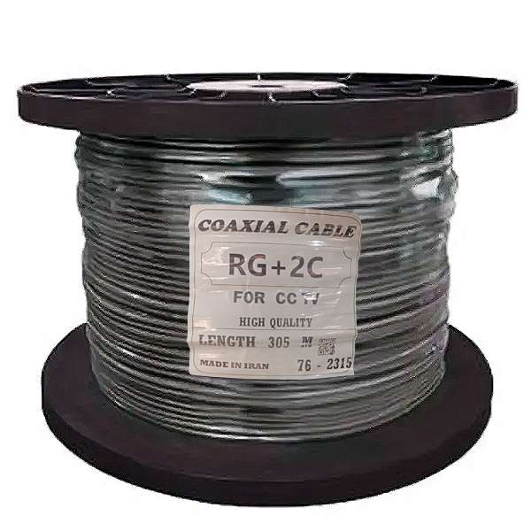 کابل ترکیبی RG59 دوربین مداربسته زیمنس مدل -RG59+2C-76 کابل ترکیبی RG59 دوربین مداربسته زیمنس مدل -RG59+2C-76