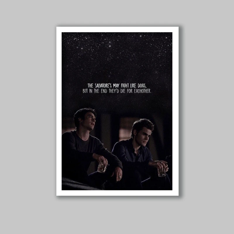 تابلو لیلیان طرح سریال خاطرات خون آشام کد LA-G11461