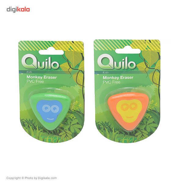 پاک کن کوییلو طرح میمون زرد - نارنجی کد57783