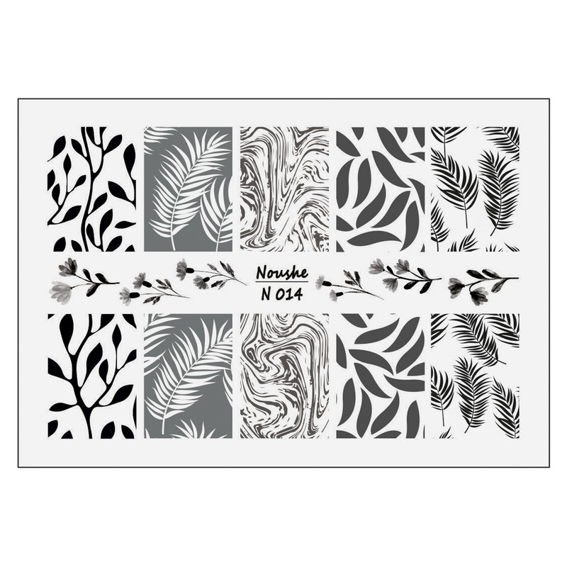 برچسب لنز ناخن کد N14-15-16-21-26-29 مجموعه 6 عددی