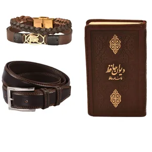 ست هدیه طرح تولد مرداد  کهن چرم مدل m99-5