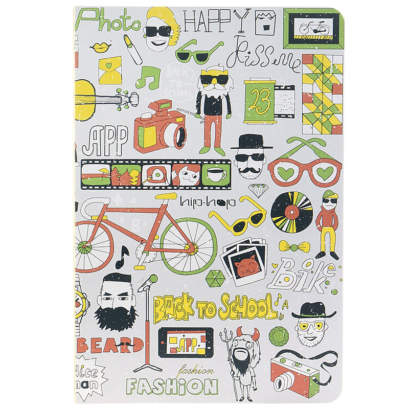 دفتر یادداشت ونوشه طرح Back to School
