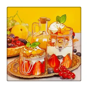 کاشی طرح خوراکی و غذا کد 2877444