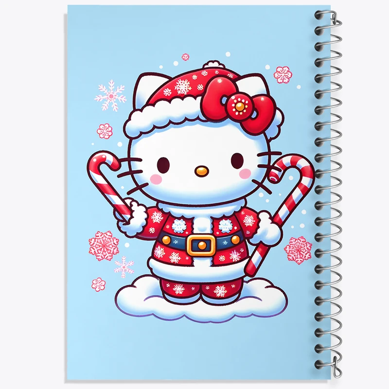 دفتر مشق 100 برگ خندالو طرح هلو کیتی (Hello Kitty) کد F8100