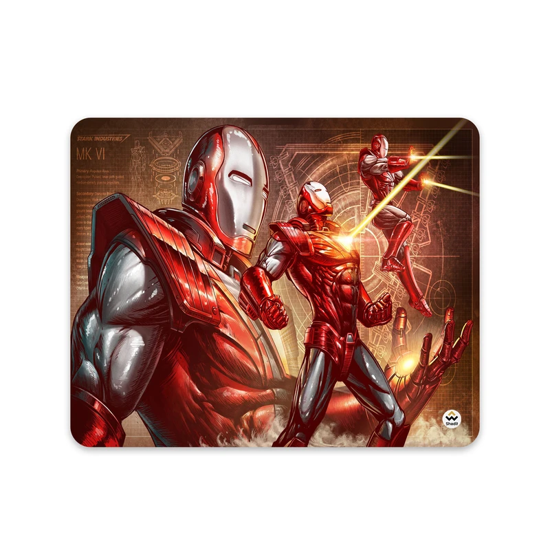 ماوس پد شادیت مدل Iron Man کد557 سایز 24*19 سانتی متر