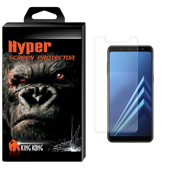 محافظ صفحه نمایش نانو فلکسبل کینگ کونگ مدل Hyper Fullcover مناسب برای گوشی سامسونگ گلکسی A8 2018 محافظ صفحه نمایش نانو فلکسبل کینگ کونگ مدل Hyper Fullcover مناسب برای گوشی سامسونگ گلکسی A8 2018