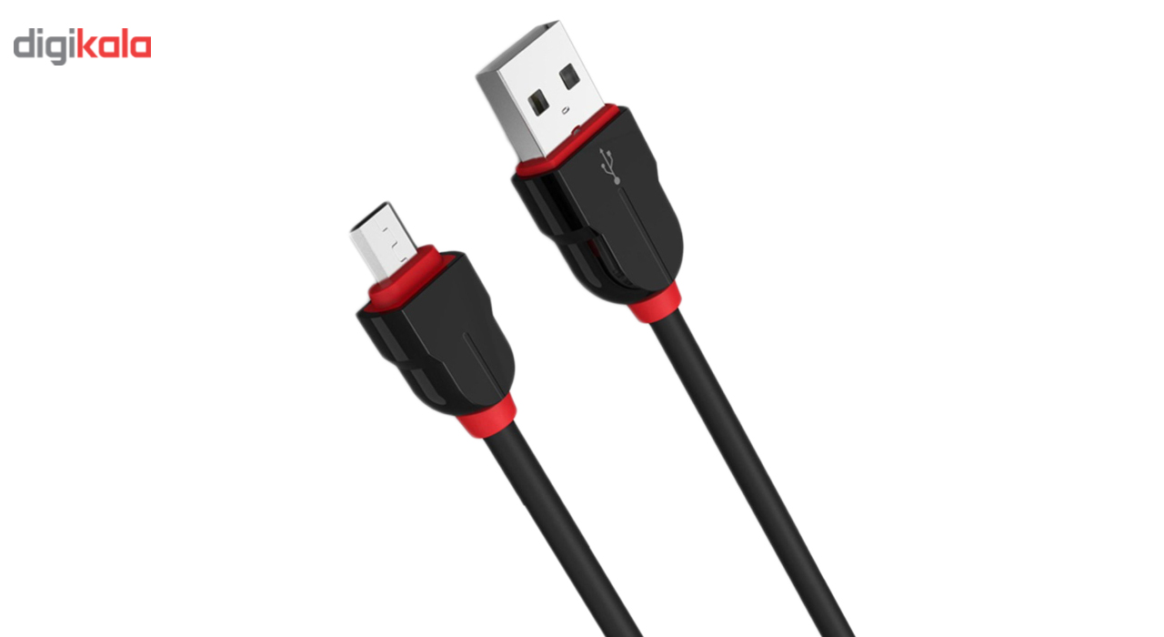 کابل تبدیل USB به microUSB الدینیو مدل LS02 طول 2 متر