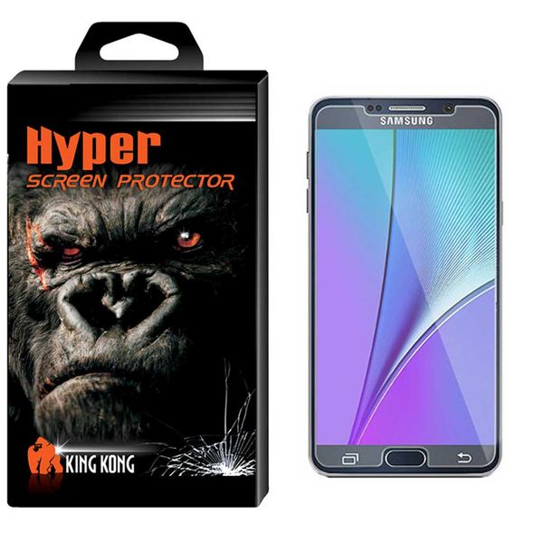 محافظ صفحه نمایش نانو فلکسبل کینگ کونگ مدل Hyper Fullcover مناسب برای گوشی سامسونگ گلکسی Note 5 محافظ صفحه نمایش نانو فلکسبل کینگ کونگ مدل Hyper Fullcover مناسب برای گوشی سامسونگ گلکسی Note 5