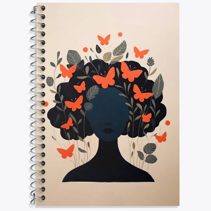 دفتر زبان 50 برگ خندالو مدل سه خط طرح دخترانه کد N2389