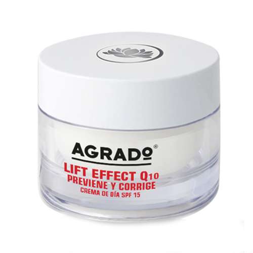 کرم ضدچروک و جوان کننده صورت آگرادو مدل Lift Effect Q10 حجم 50 میلی لیتر