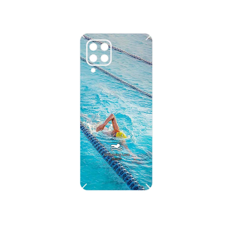 برچسب پوششی ماهوت مدل Swimming مناسب برای گوشی موبایل سامسونگ Galaxy M32