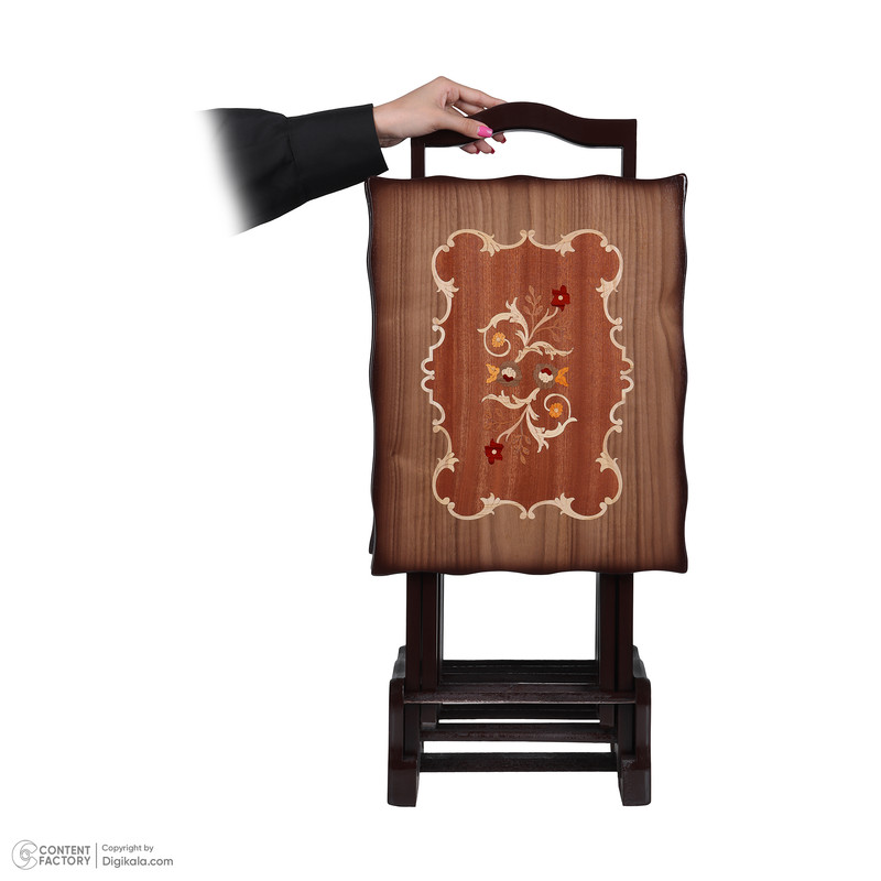 میز عسلی مدل تاشو کد m05 بسته 4 عددی