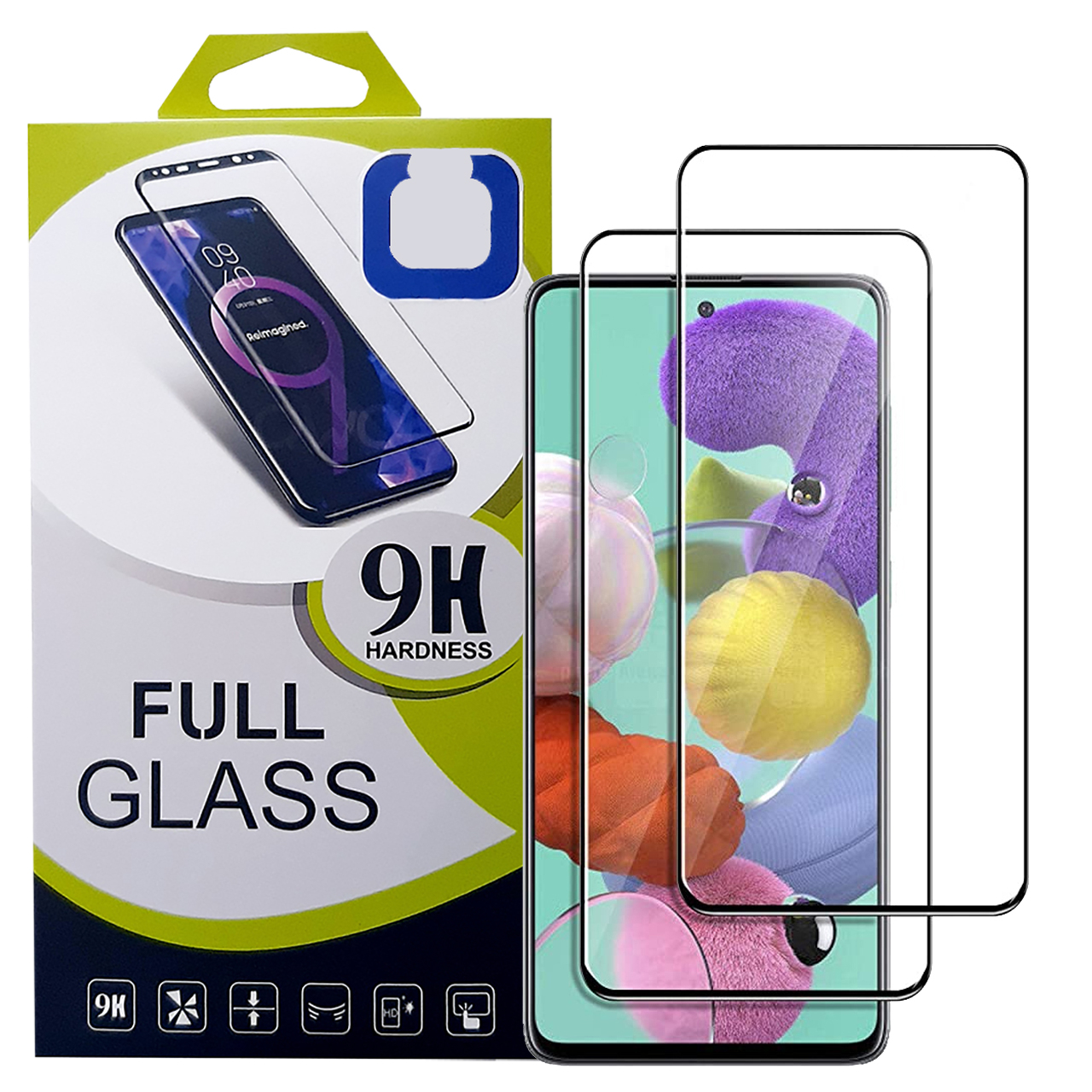 محافظ صفحه نمایش مدل Ms510 مناسب برای گوشی موبایل سامسونگ GALAXY A51 بسته 2 عددی