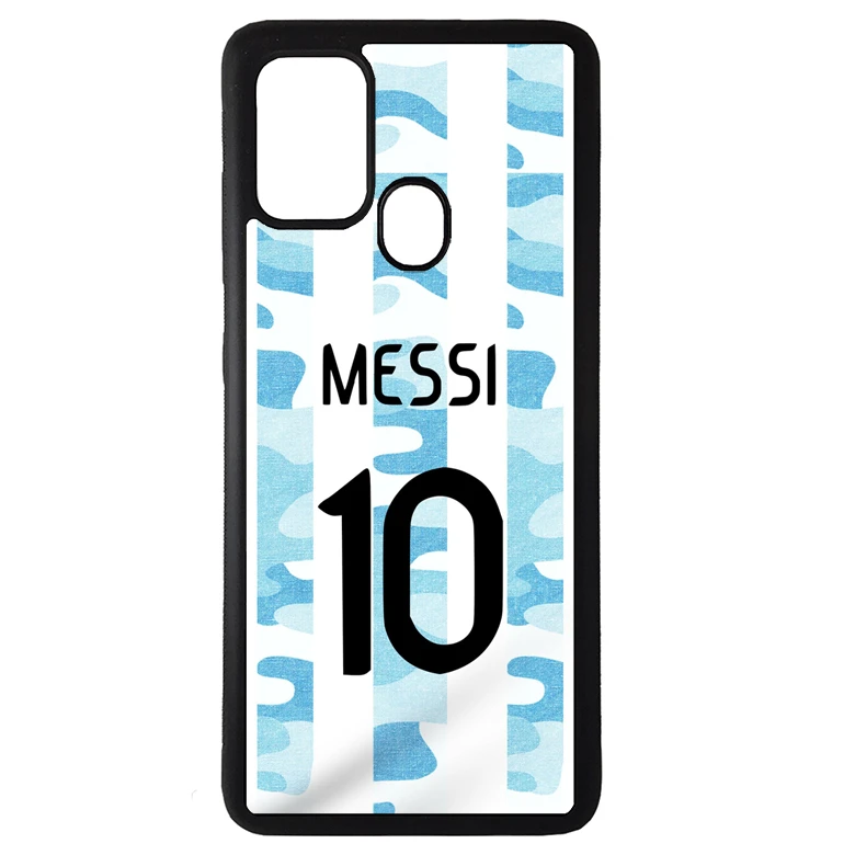 کاور طرح پیراهن لیونل مسی مناسب برای گوشی موبایل سامسونگ galaxy m30s