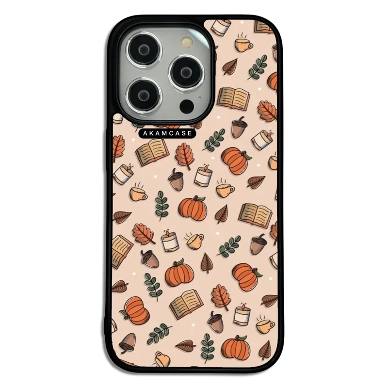 کاور آکام مدل AMC-WA14PRO-PUMPKIN-7 مناسب برای گوشی موبایل اپل iPhone 14 Pro