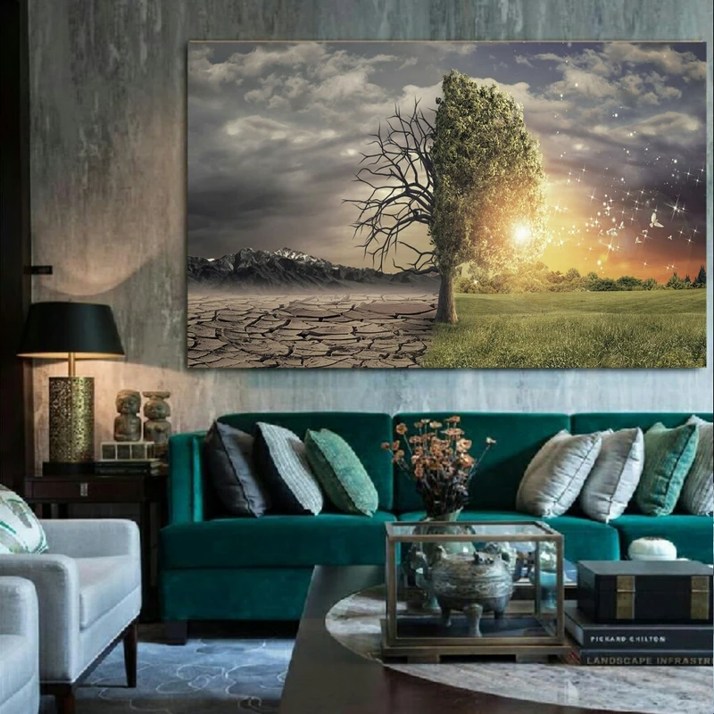 پوستر دیواری طرح طبیعت مدل PD144