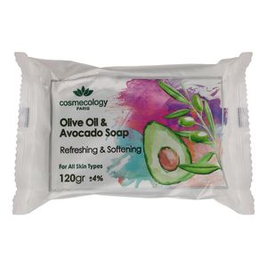 صابون شستشو کاسمکولوژی مدل روغن زیتون و آووکادو وزن 120 گرم