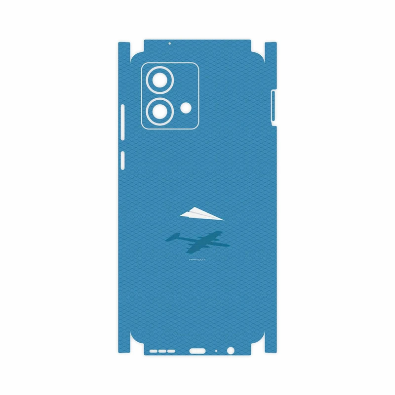 برچسب پوششی ماهوت مدل Minimal Paper Airplane-FullSkin مناسب برای گوشی موبایل موتورولا Moto G84