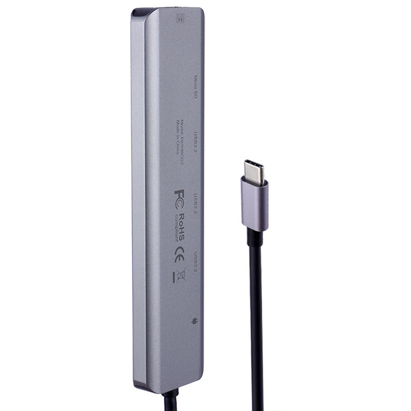 هاب 6 پورت USB-C پاورولوجی مدل 6IN1 SLIM
