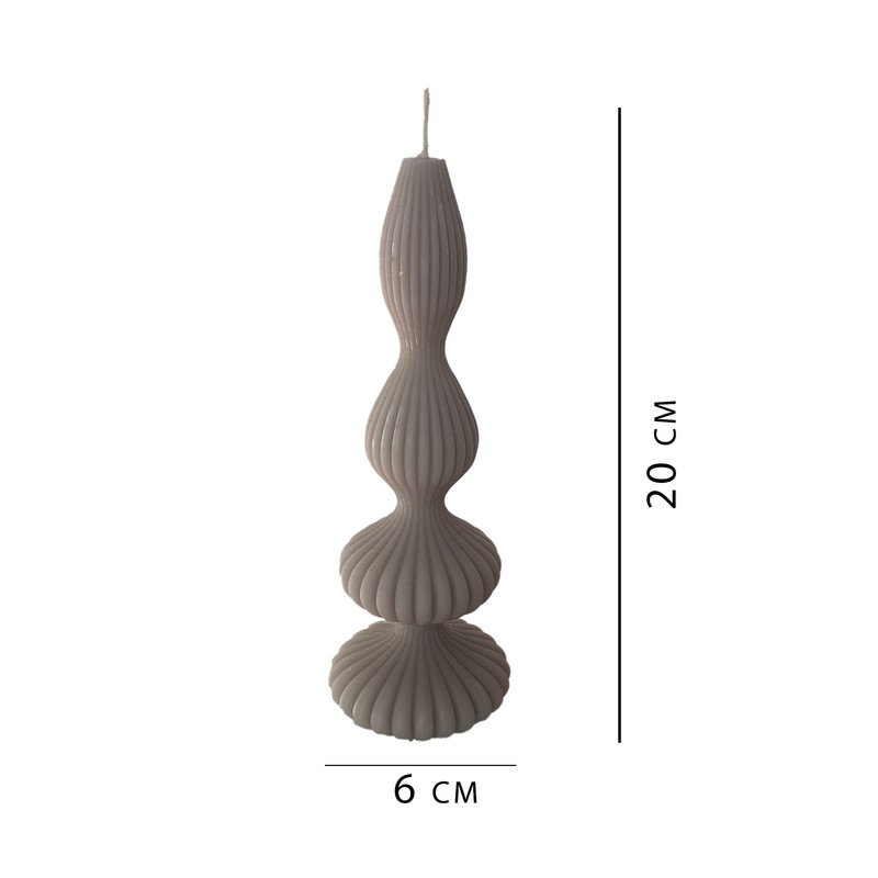 شمع دست ساز مدل DS5  مجموعه 5 عددی