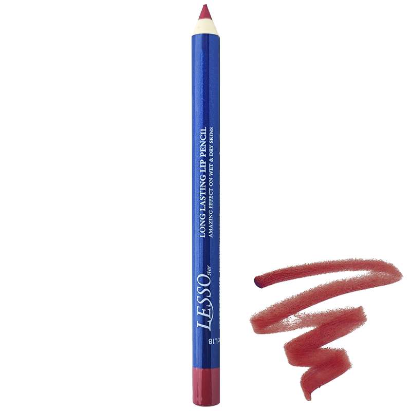 رژ لب مدادی لسو استار کد 18