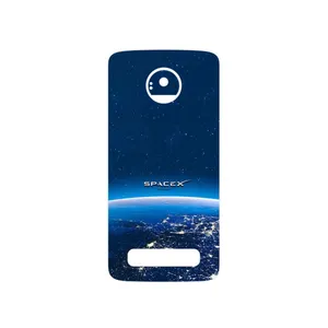 MAHOOT Space X Cover Sticker for Motorola Moto Z