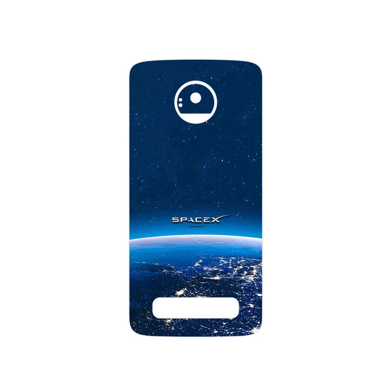 برچسب پوششی ماهوت مدل Space X مناسب برای گوشی موبایل موتورولا Moto Z