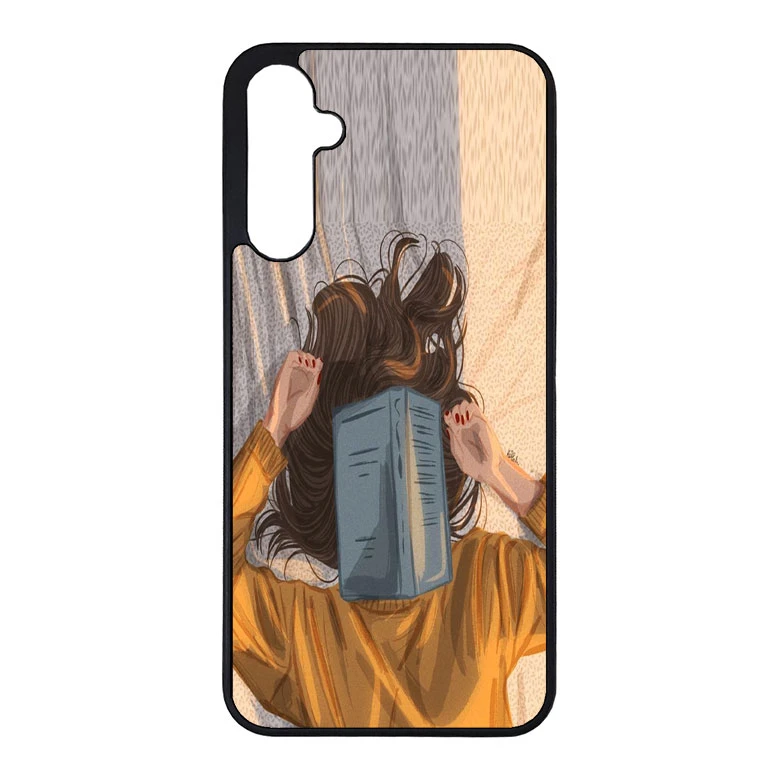 کاور گالری وبفر طرح دختر مناسب برای گوشی موبایل سامسونگ galaxy s23 fe 5g